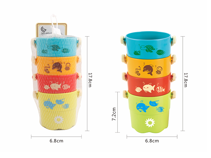 Bathroom Stack Bucket