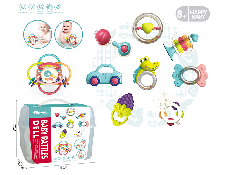 Baby  Teether Bell 8PCS