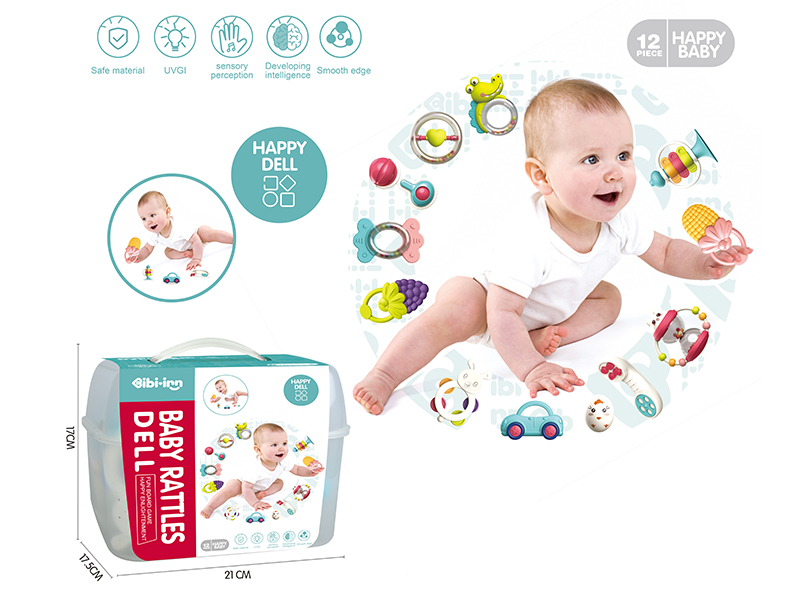 Baby  Teether Bell 12PCS