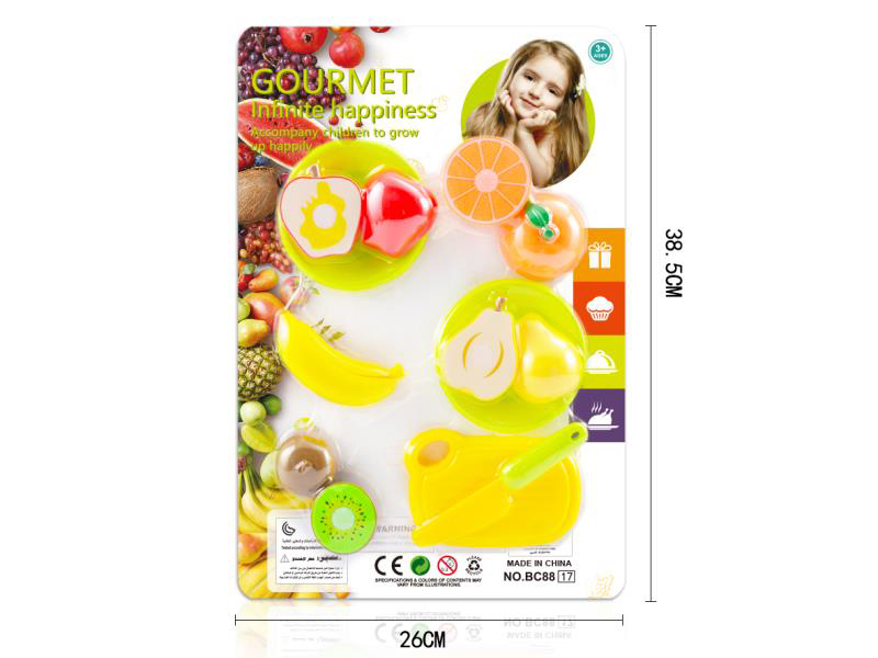 Cutting Fruits And Vegetable Set 9pcs