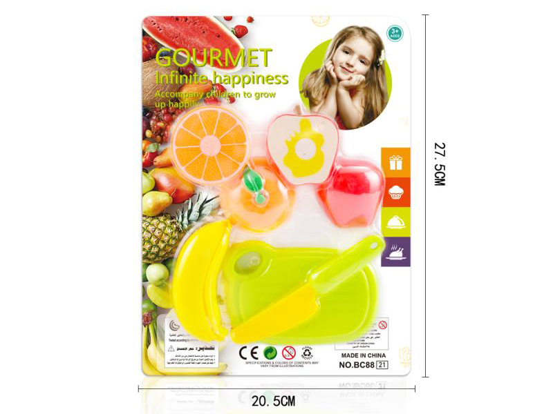 Cutting Fruits And Vegetable Set 5pcs