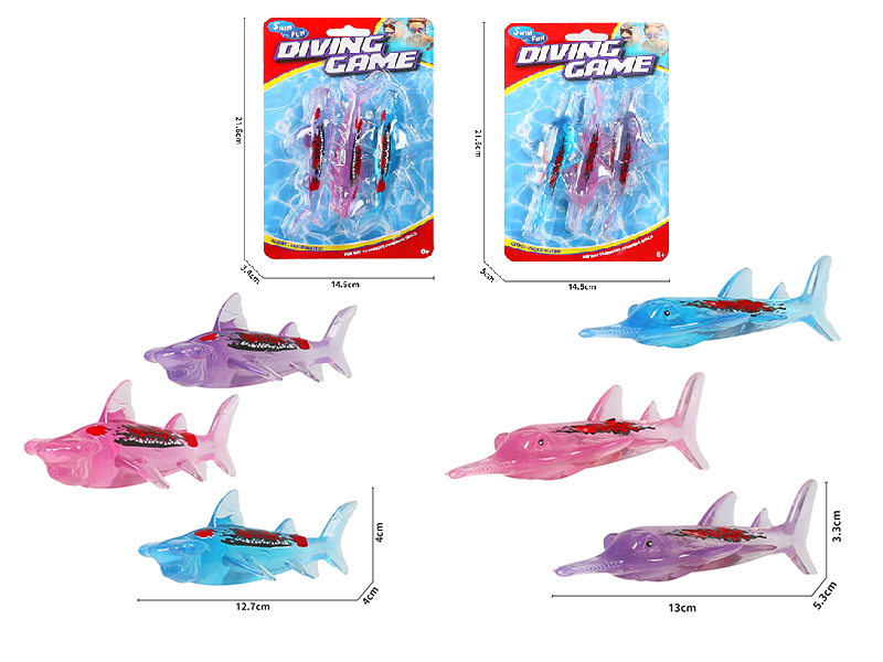 Diving Game - Transparent Shark
