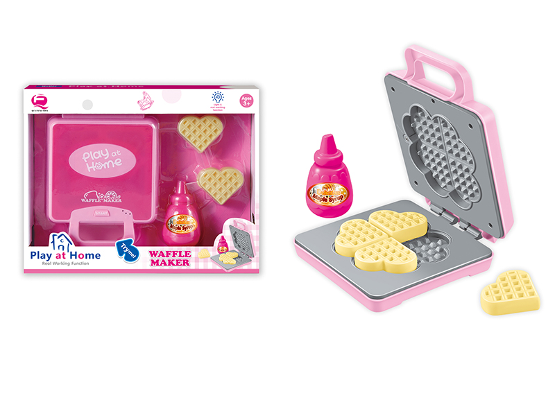 Pink Waffle Machine