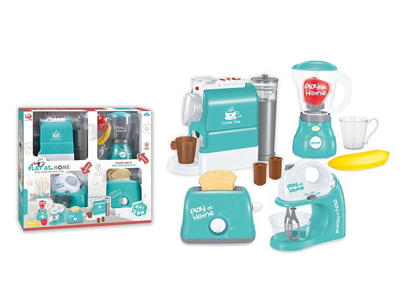 Light Green 4 In 1 Small Household Appliance Set