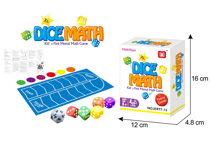 Dice Math Game