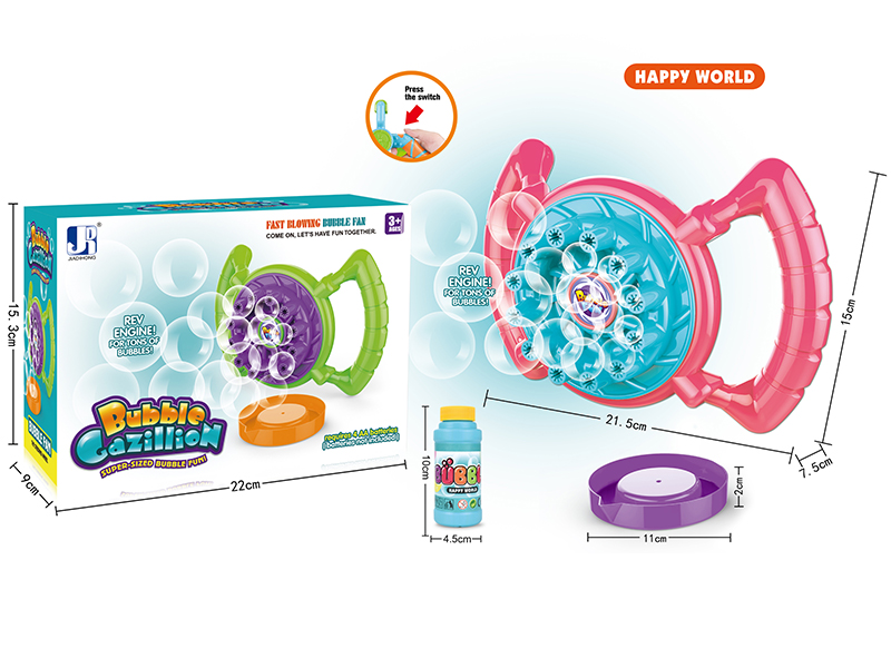 B/O Steering Wheel Bubble Machine