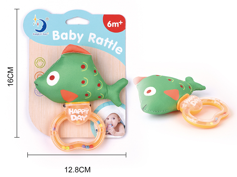 Baby Rattle Stuffed Fish