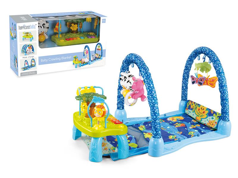Baby Crawling Blanket (Bluen) + Piano Game Table