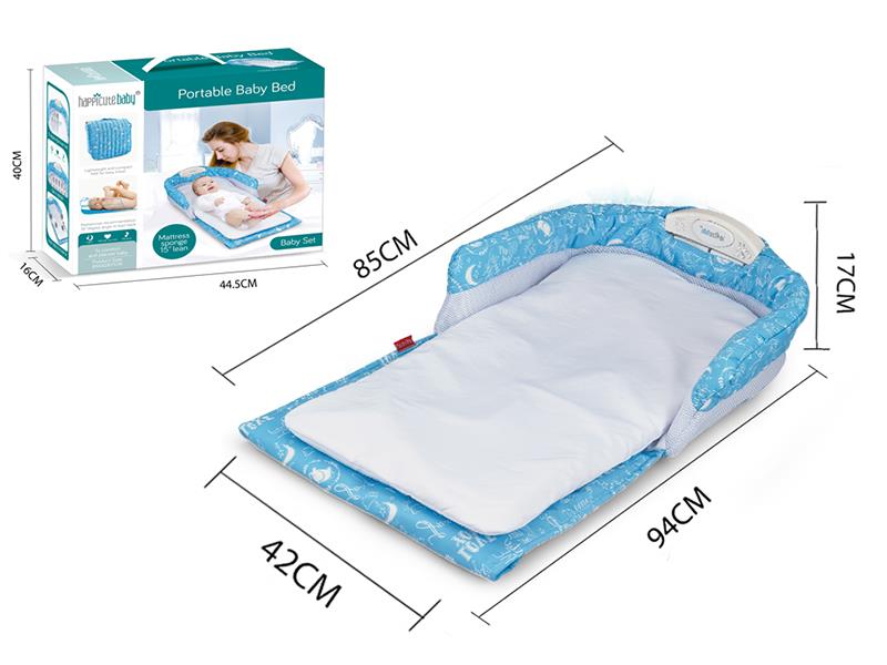 Portable Baby Bed(Green)