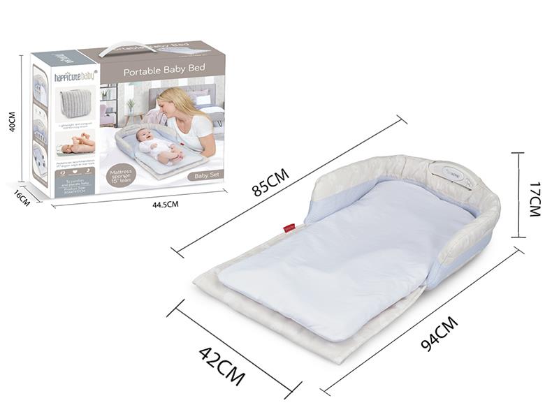 Portable Baby Bed(Khaki )