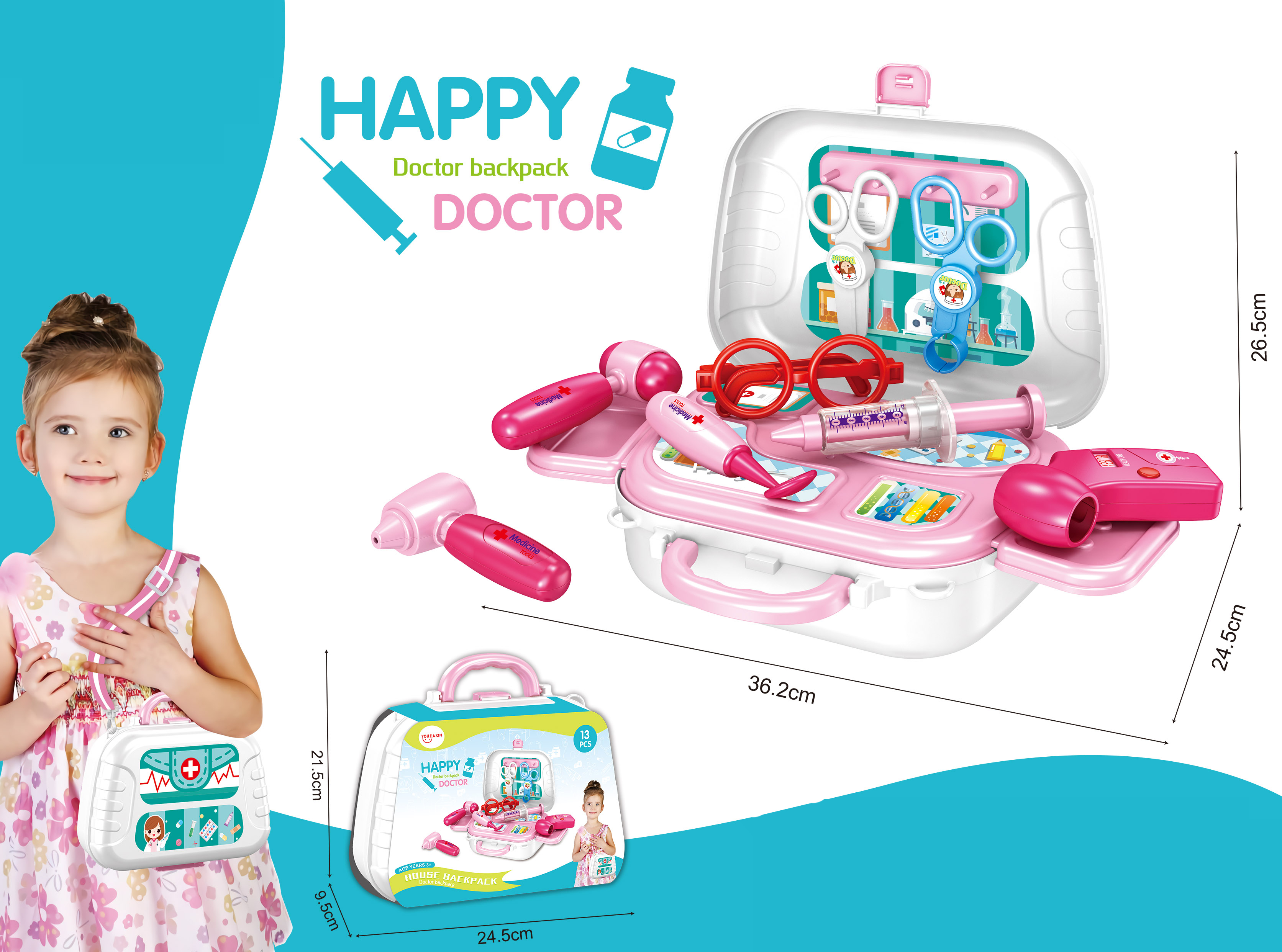 Happy Doctor Shoulder Bag