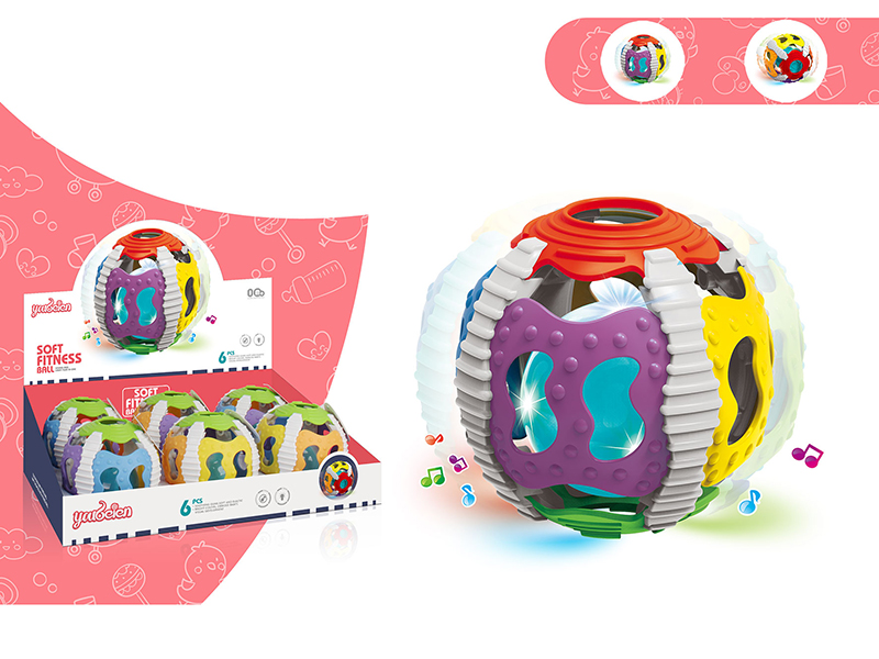 Fitness Ball With Sound And Light 6PCS