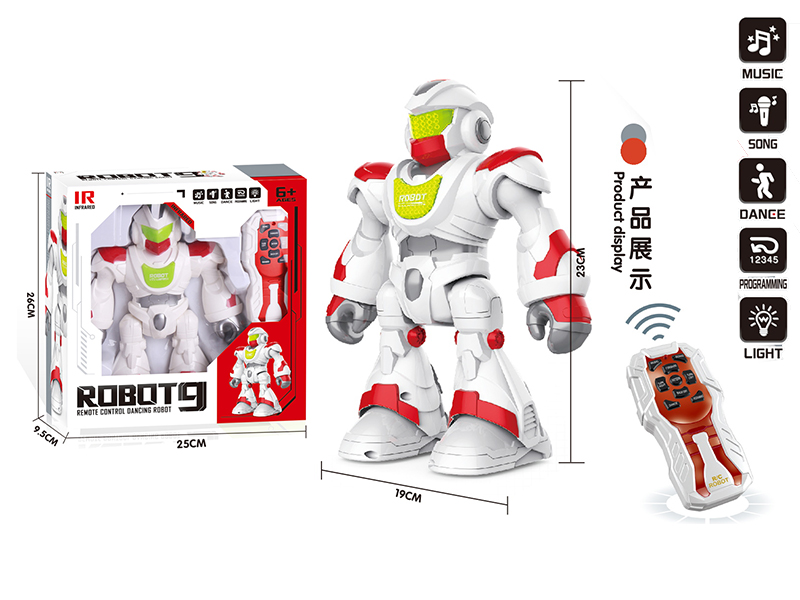 IR Radio Control Intelligent Programming Robot