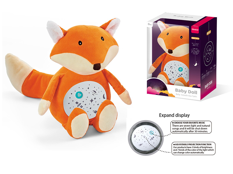 Plush Pacifying Doll (Fox)