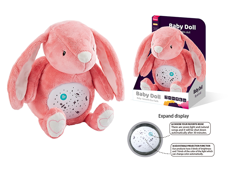 Plush Pacifying Doll (Rabbit )