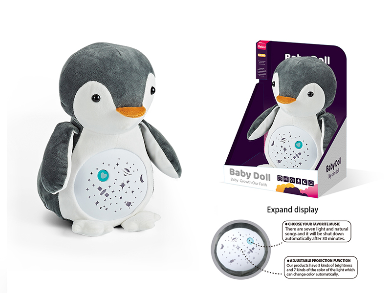 Plush Pacifying Doll (Penguin)