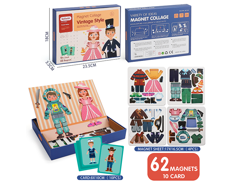 Magnet Collage Clothing Match