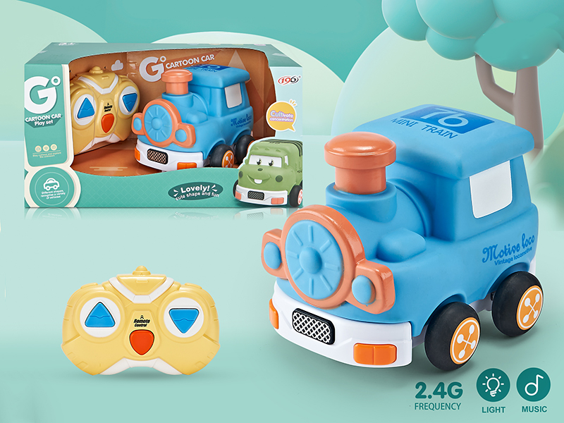 2.4G 3CH Remote Control Vinyl Q Edition Train (With Light+Music)