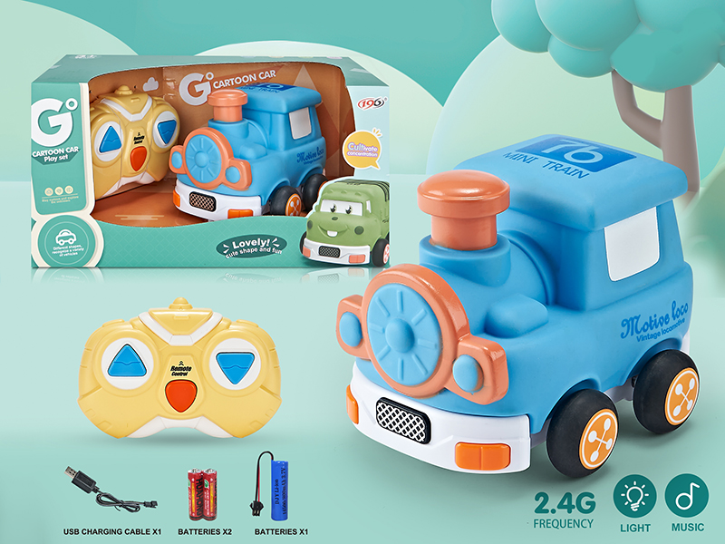 2.4G 3CH Remote Control Vinyl Q Edition Train (With Light+Music)