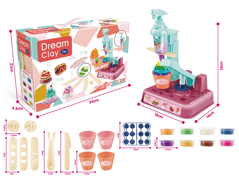 Ice Cream Noodle Play Dough Machine