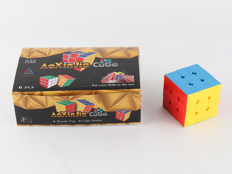5.7cm Solid Color  Third Order Magic Cube 6PCS