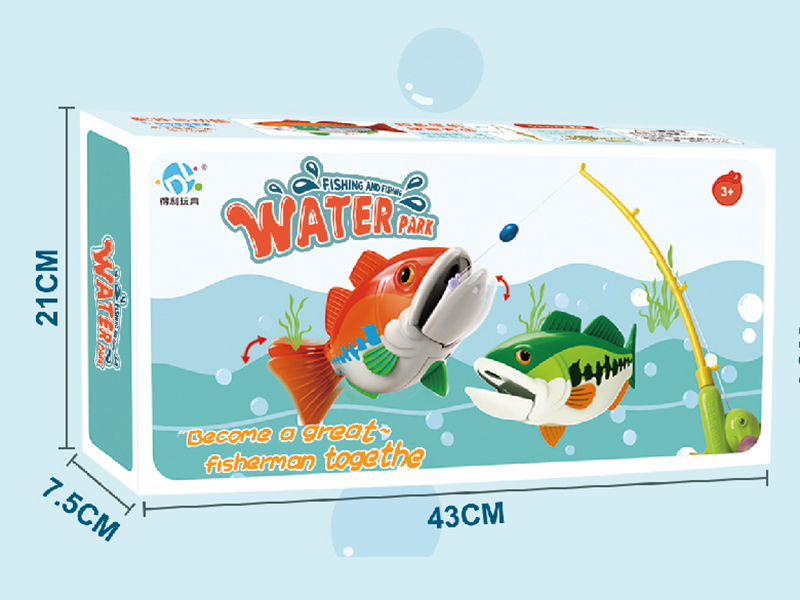 Fishing Game(2 Middle Size B/O Fish)