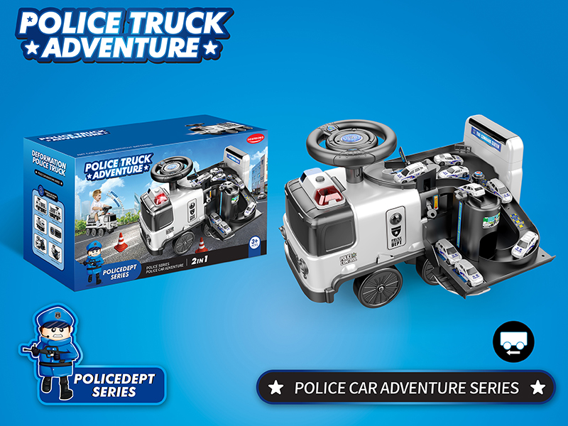 Slide Police Car Adventure