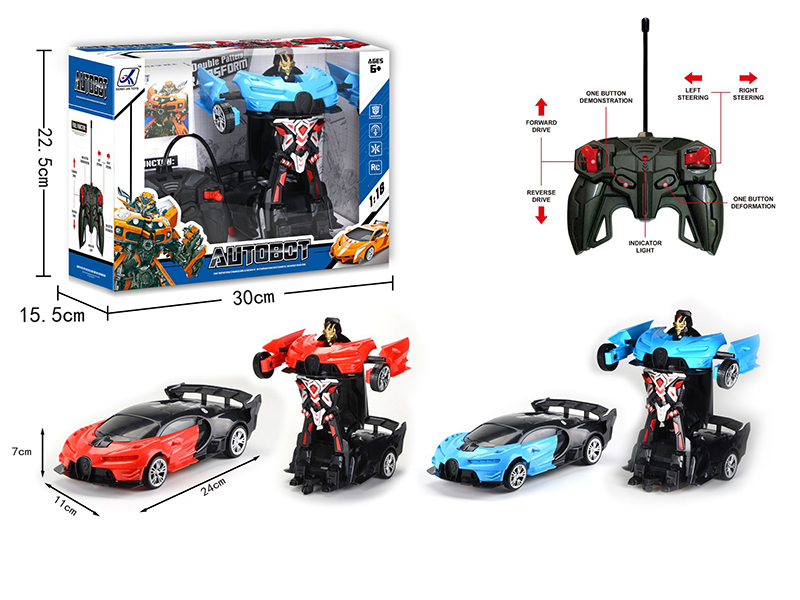 6CH Transformation  Remote Control Car