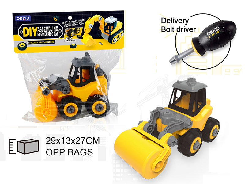 DIY Assembling Road Roller