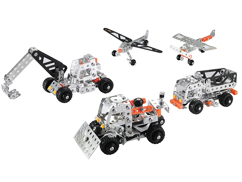 DIY Assembly 5 In 1 Model 176PCS