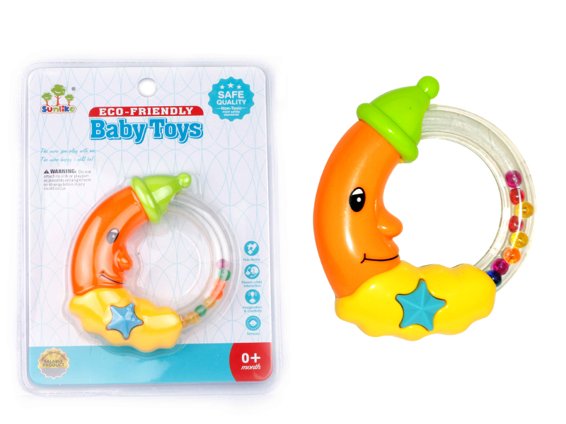 Moon Baby Rattles