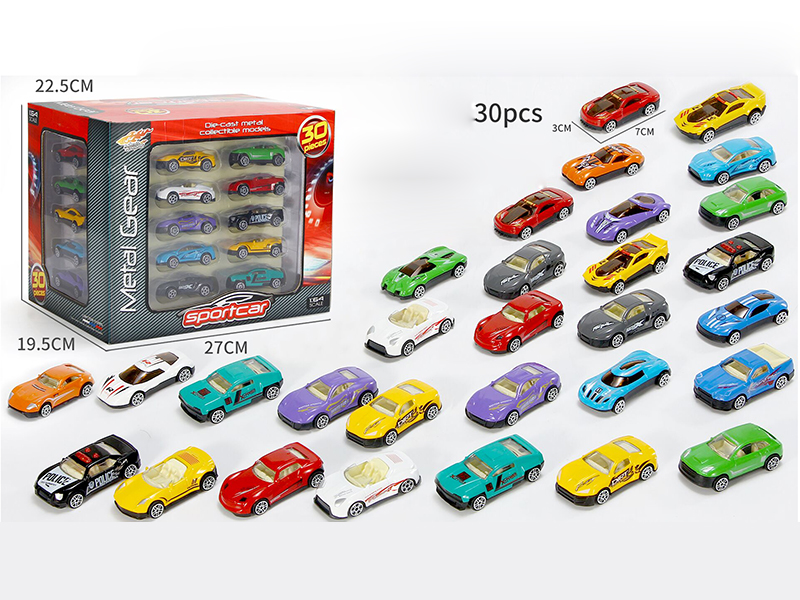 Slide Alloy Car 30pcs