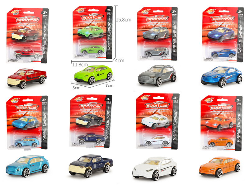 Slide Alloy Car  1pcs