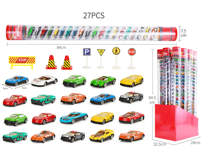 Slide Alloy Car  20pcs
