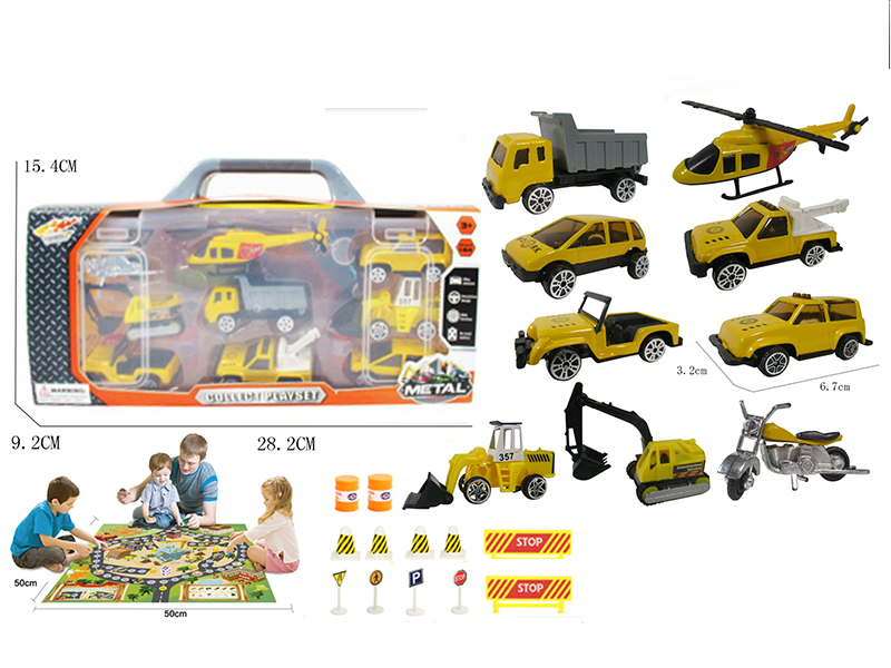 Storage Box Alloy Engineering Truck Set
