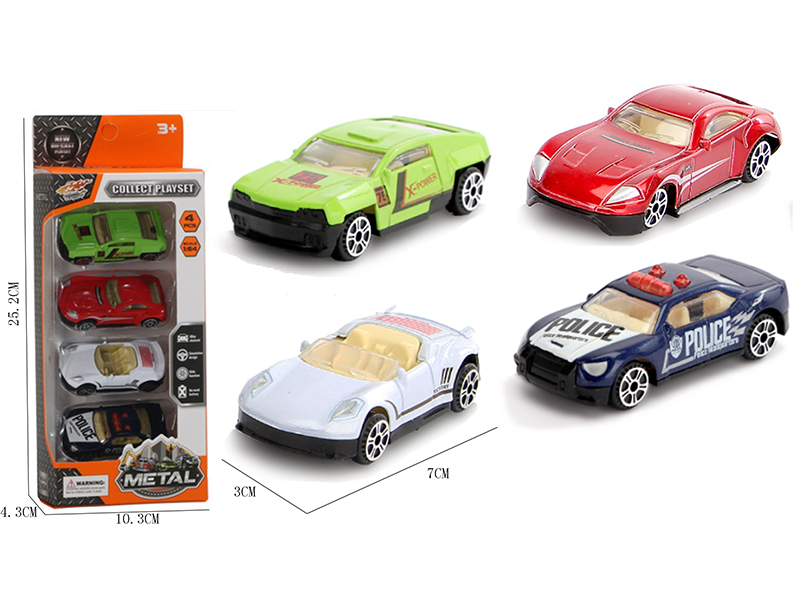 Alloy Car 4PCS