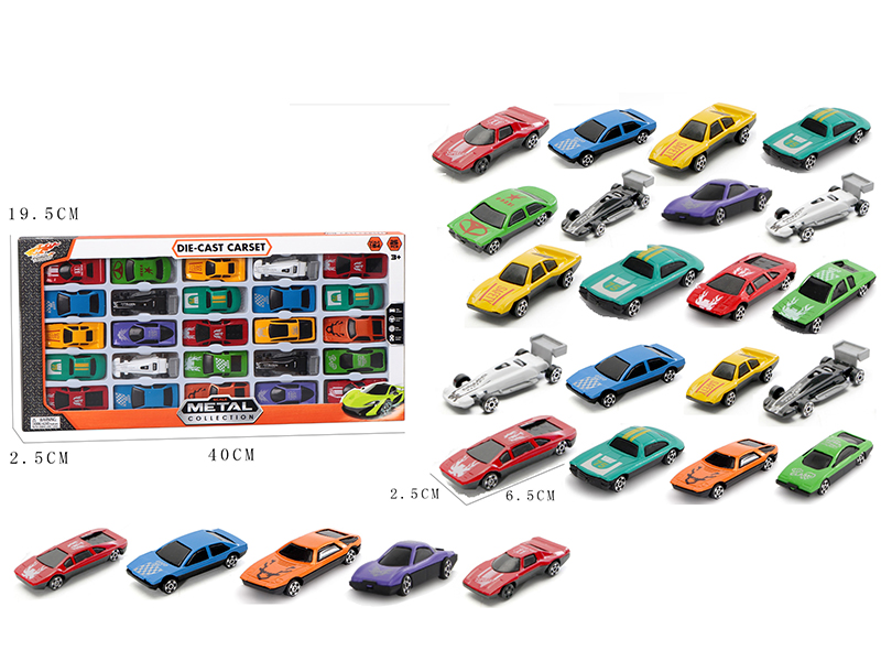 Slide Small Alloy Cars 25pcs