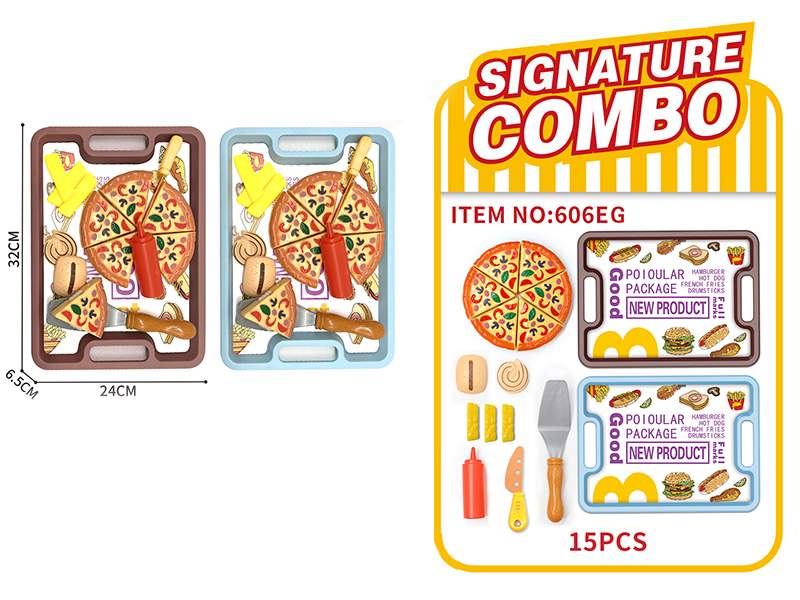Pizze Combo(Blue/Brown)