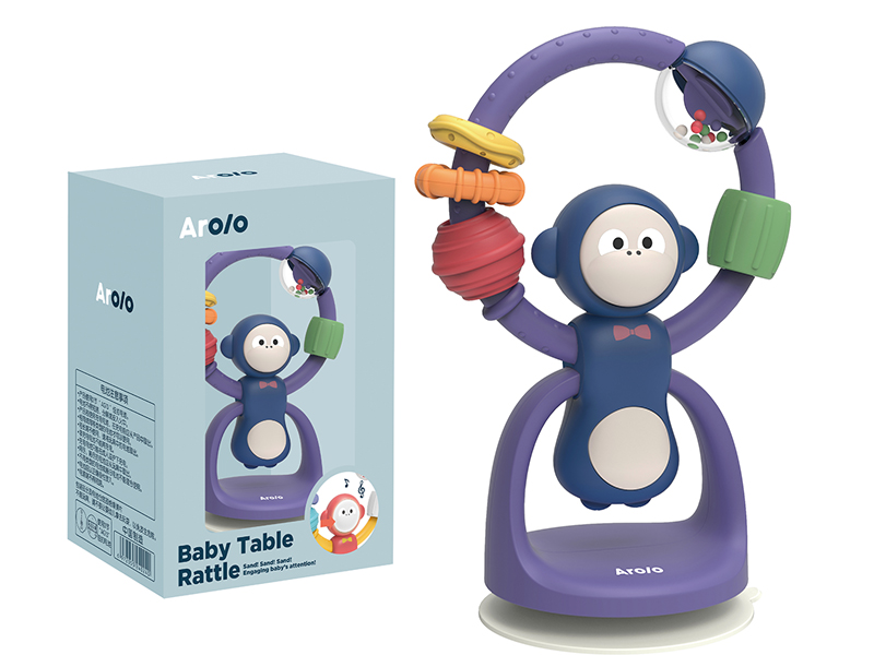 Monkey Baby Table Rattle
