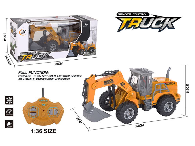 1:36 4CH Remote Control Engineering Truck