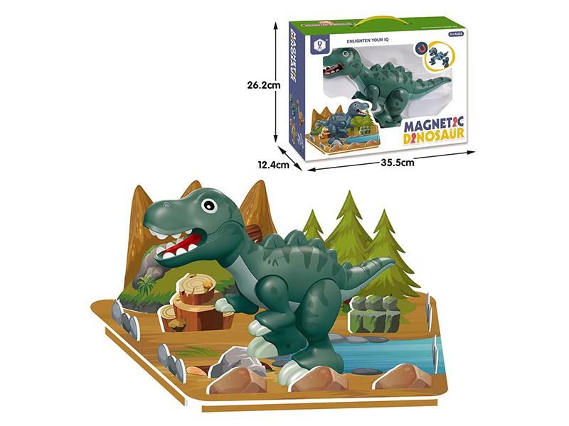 Magnetism Assembly Dinosaur(T-Rex Scenes)