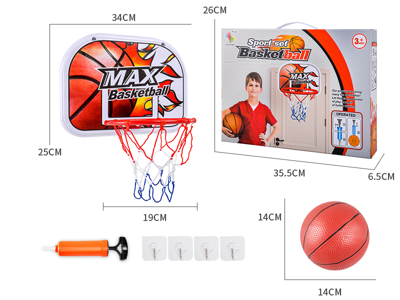 Wall Hanging Basket Ball Board