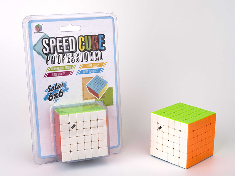 Six Order Magic Cube Multicolor Ordinary Edition