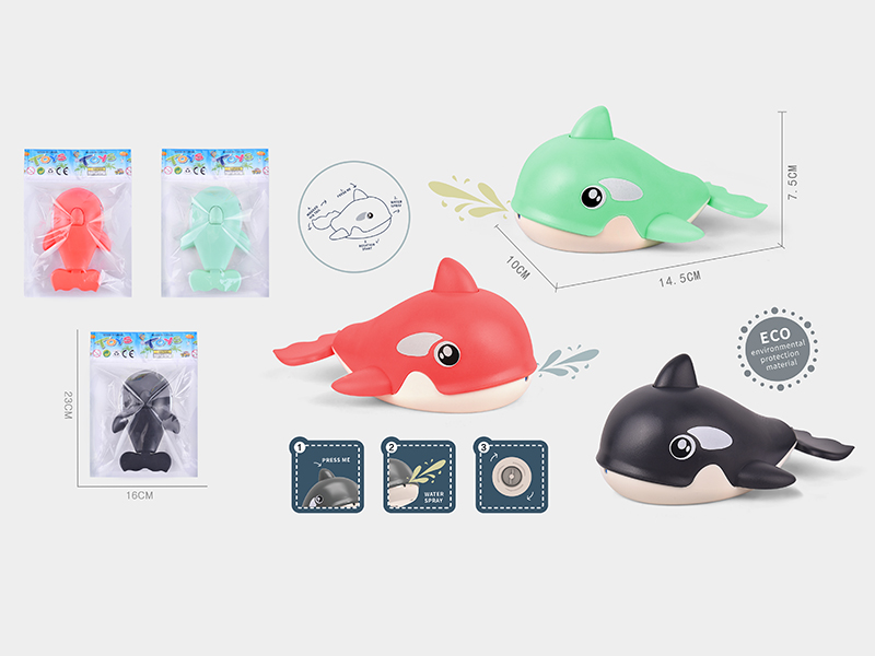 Spray Water Wind Up Killer Whale