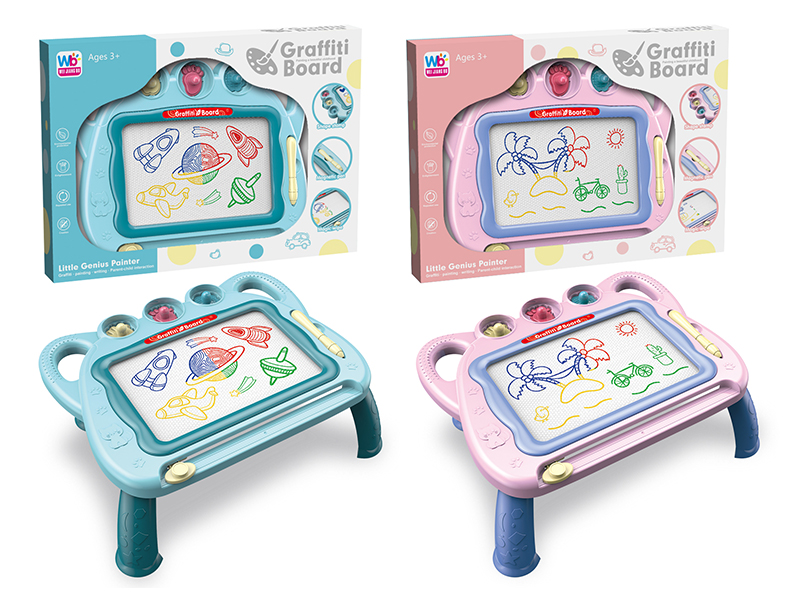 Color Magnetism Writing Board Table