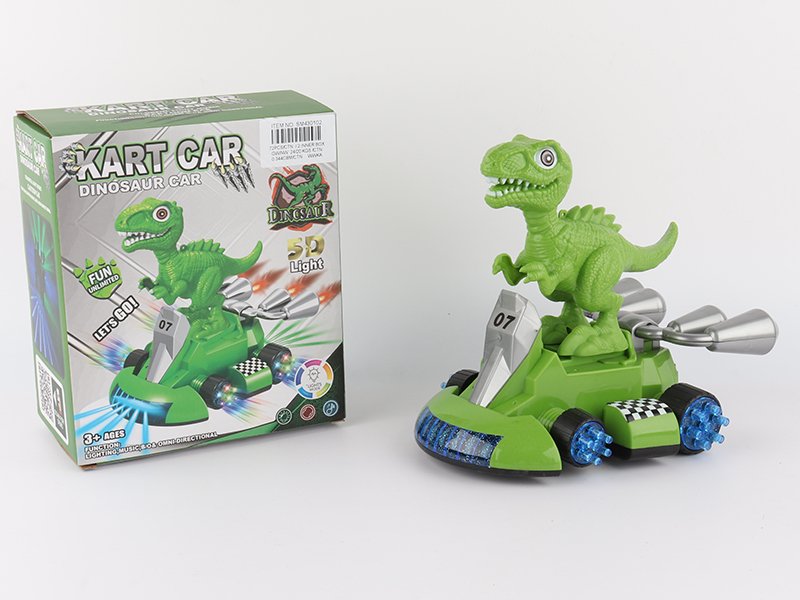 B/O Go And Bump Dinosaur Karting