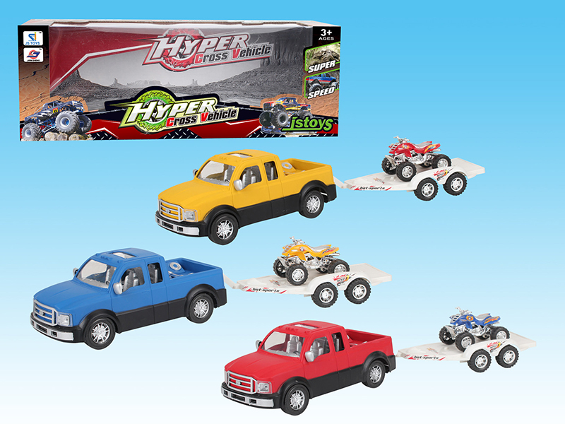 Friction Cross Country Car +Beach Motorcycle