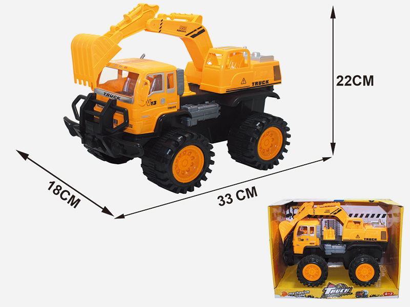 Friction Off-Road Engineering Truck