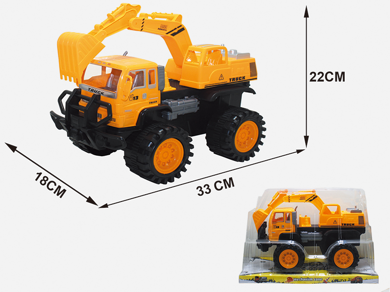 Friction Off-Road Engineering Truck