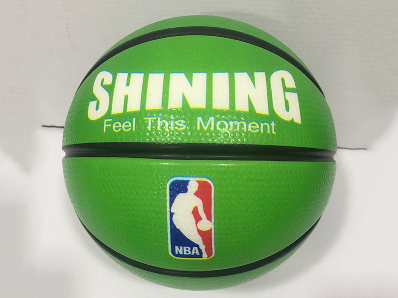 20cm Green PU Basketball